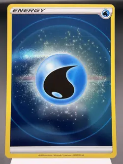 Water Energy - Reverse Holo - 2022 - Crown Zenith Pokemon Card Light Play - Image 1