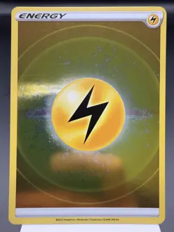 Lightning Energy - Reverse Holo - 2022 - Crown Zenith Pokemon Card NM - Image 1