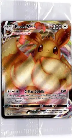 Eevee VMAX SWSH087 SWSH: Sword & Shield Promo Cards Holo [Sealed] - Image 1