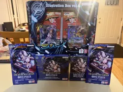 One Piece Card Game Lot | Illustration Box Vol.6 + Azure Sea’s Seven Packs - Image 1