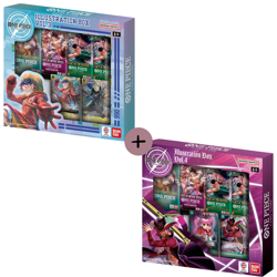 One Piece Card Game Illustration Box IB03 IB04 Bundle ENG - Image 1