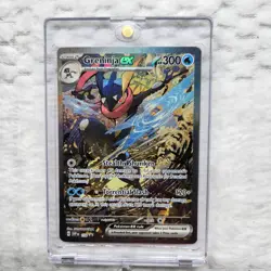 Pokemon TCG - Greninja ex 132 Scarlet & Violet Promo Cards Holo W/ display case - Image 5