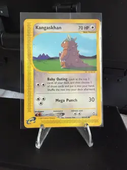 Pokemon Kangaskhan Card Aquapolis 88/147 Common - Image 1