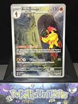 Pokemon Card Armarouge 203/198 Scarlet & Violet Base Illustration Rare Near Mint - Image 1