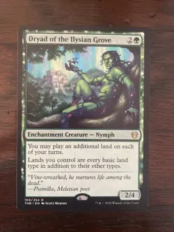 Dryad of the Ilysian Grove Theros Beyond Death Regular Card 169 NM Condition - Image 1