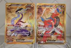 Miraidon ex & Koraidon ex Pokemon TCG SV1H Holo Cards English Lot - Image 1