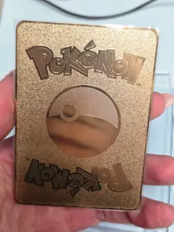 Eevee 50HP Metal Pokemon Card-Collectible Gift Display magnetic case h9 - Image 2