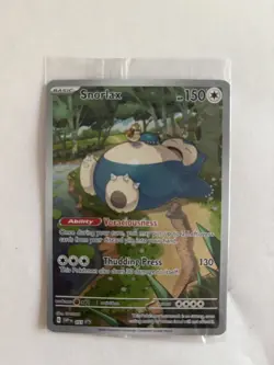 Snorlax 051 Sv: Scarlet & Violet Promo Cards Holo- Factory Sealed - Image 1
