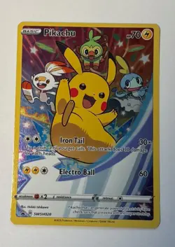Pikachu SWSH020 SWSH: Sword & Shield Promo Cards Holo - Image 3