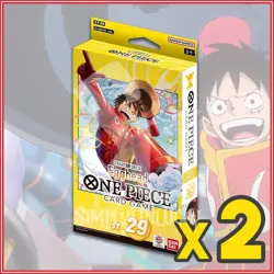 ONE PIECE CARD GAME: EGGHEAD STARTER DECK ST-29 x2 ENGLISH ships 1/26 - Image 1
