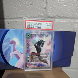 Dragon Ball Super History of Vegeta - Vegeta Unison of Fury Card EX12-0 psa10 - Image 2