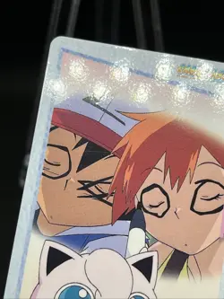 35 Ash Misty & Jigglypuff Carddass Anime Collection 1998 Pokemon Card Japanese - Image 3