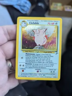 Pokemon Card: Clefable (Base Set 2) 5/130 Holo Rare - Image 1