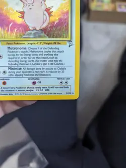 Pokemon Card: Clefable (Base Set 2) 5/130 Holo Rare - Image 3