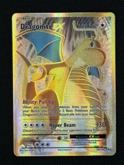 Pokemon TCG Dragonite-EX Evolutions Full Art Holo Card 106/108 - Image 1