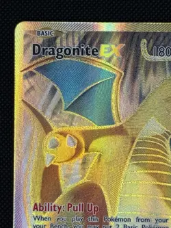 Pokemon TCG Dragonite-EX Evolutions Full Art Holo Card 106/108 - Image 3