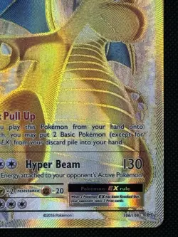 Pokemon TCG Dragonite-EX Evolutions Full Art Holo Card 106/108 - Image 5