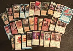 Vintage Magic The Gathering Card Lot 29 Cards! - Image 1
