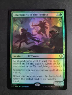 Champions of the Perfect (Foil) Rare MTG Lorwyn Eclipsed - Image 1