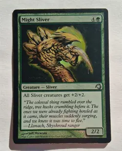 Magic MTG - Might Sliver (Foil) - Premium Deck Slivers - MP - Image 1