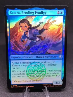 MTG Katara, Bending Prodigy 0059 Avatar: The Last Airbender Uncommon Foil NM - Image 1