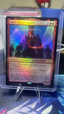 Zuko, Avatar Hunter (0246) Avatar: The Last Airbender: Eternal-Legal Foil - Image 1