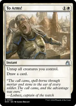 To Arms! 30 MTG NM 2x - Ravnica Remastered - Image 1