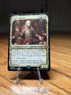 MTG Edgar Markov Innistrad Remastered Mythic Creature Regular Showcase Edition - Image 1