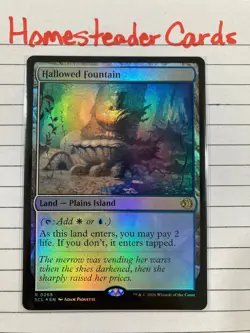 Hallowed Fountain Lorwyn Eclipsed - Foil - ECL #0265 - MTG Magic - Image 1