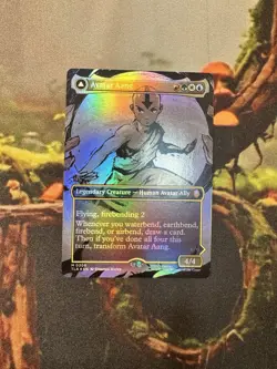 Avatar Aang (Borderless) Avatar: The Last Airbender Foil - Image 1