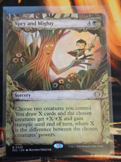 Magic the Gathering - Spry and Mighty - Lorwyn Eclipsed - Fable Frame - MTG - Image 1