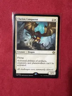 Clarion Conqueror - Tarkir Dragonstorm TDM - Magic The Gathering MTG #05 Rare NM - Image 1