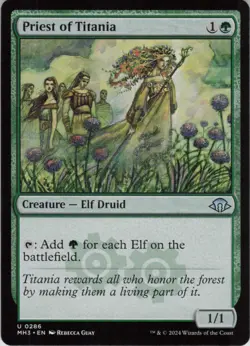 Priest of Titania U Modern Horizons 3 286 NM MTG - Image 1