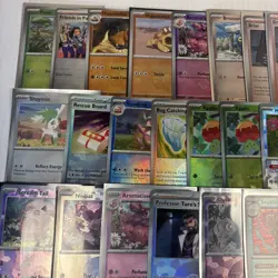 Lot of 52 Pokemon Prismatic Evolutions Poke Ball Pokeball Reverse Holos - Image 4