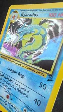 Pokemon TCG: Gyarados 7/130 Base Set 2 WoTC Holo Rare - Image 3