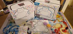 Empty Pokemon 151 ETB Box - Accessories Dice + Coins - Image 1
