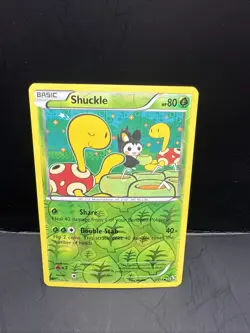 Pokemon TCG Shuckle 3/113 Legendary Treasures Reverse Holo LP - Image 1
