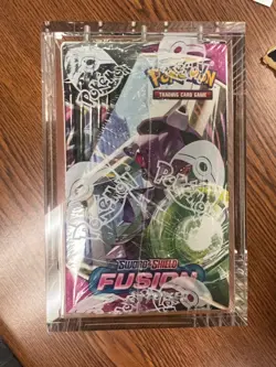 Pokemon FUSION STRIKE Booster Box Sword & Shield, New Sealed with acrylic case - Image 2