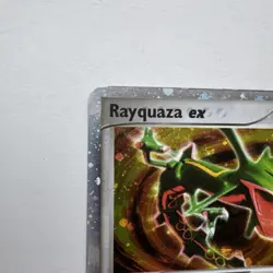 Pokemon TCG Rayquaza EX From EX Deoxys 102/107 Holo Rare MP - Image 3