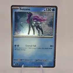 Suicune 026/094 - Cosmos Holo Swirl Knockout Collection Exclusive - Pokemon TCG - Image 1
