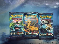 Pokemon XY Evolutions Booster Pack Factory Sealed - Image 1