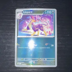 Pokemon Liepard 056/086 Sv: White Flare Master Ball Pattern Holo 110 HP - Image 1
