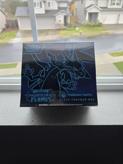 Phantasmal Flames Pokemon Center Exclusive ETB SEALED - Image 1