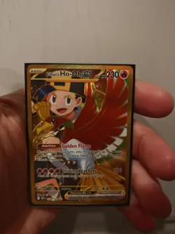 Pokemon TCG: Ethans Ho-oh EX 239/182 Destined Rivals Full Art Hyper Rare Gold - Image 1