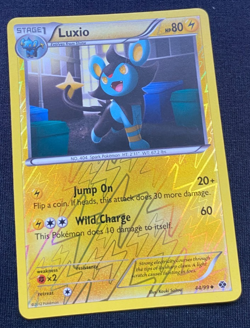Pokemon Luxio Reverse Holo 44/99 Next Destinies LP - Image 1
