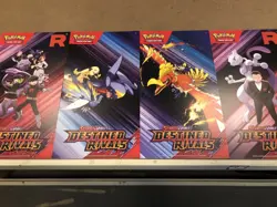 Pokemon TCG Destined Rivals Cardstock Promo Posters (6) - Image 1
