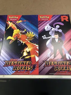 Pokemon TCG Destined Rivals Cardstock Promo Posters (6) - Image 2