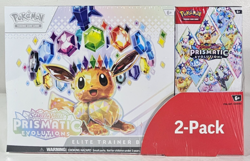Pokemon TCG Prismatic Evolutions Elite Trainer Box & Booster Bundle 2pk Sealed - Image 1