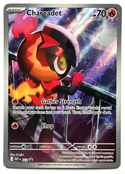 Charcadet 022 - Pokemon TCG - Phantasmal Flames Black Star Promo - M/NM - Image 1