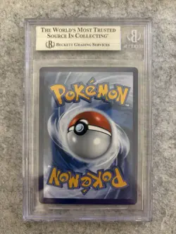 Pokemon Pikachu with Grey Felt HatVan Gogh Promo BGS 9 - Image 2